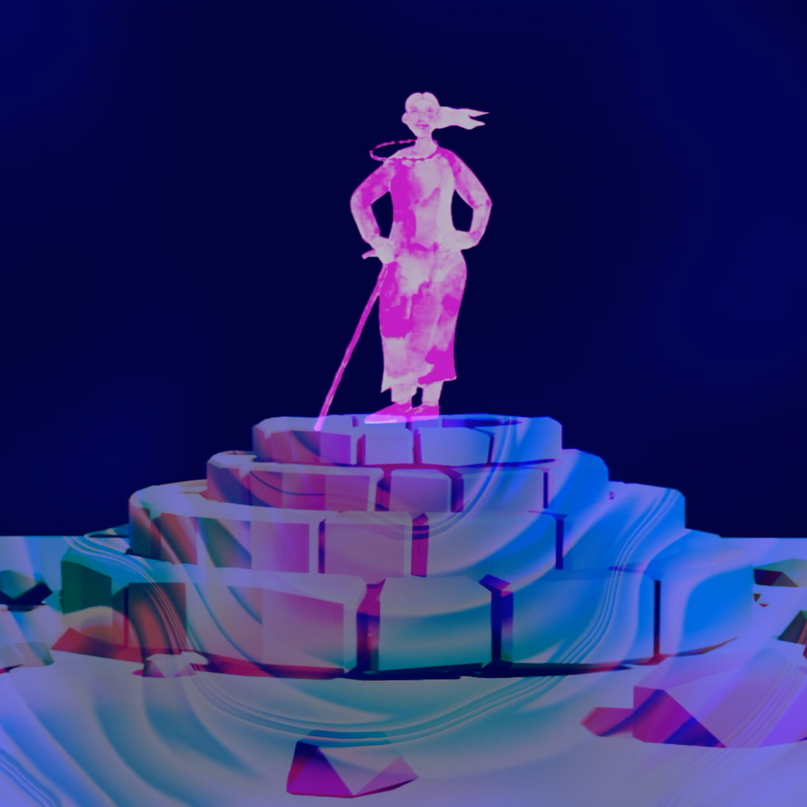 Beings of Light, 2023, Mov. video, Length: 5:31 minutes (continuous loop), dimensions variable